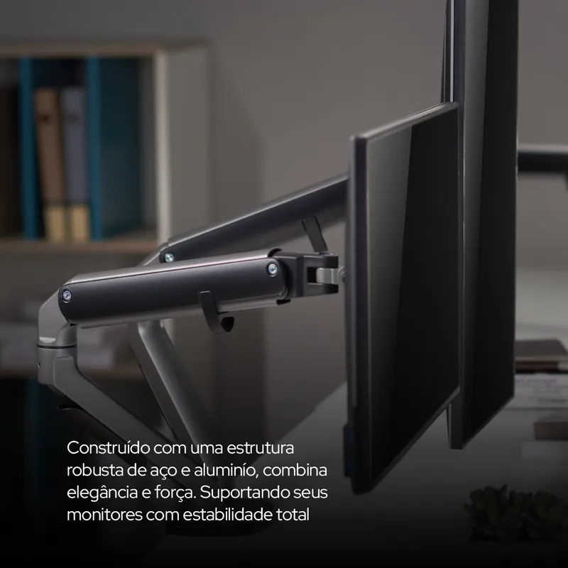 Braço Articulado para Monitor Elements Axion Duplo